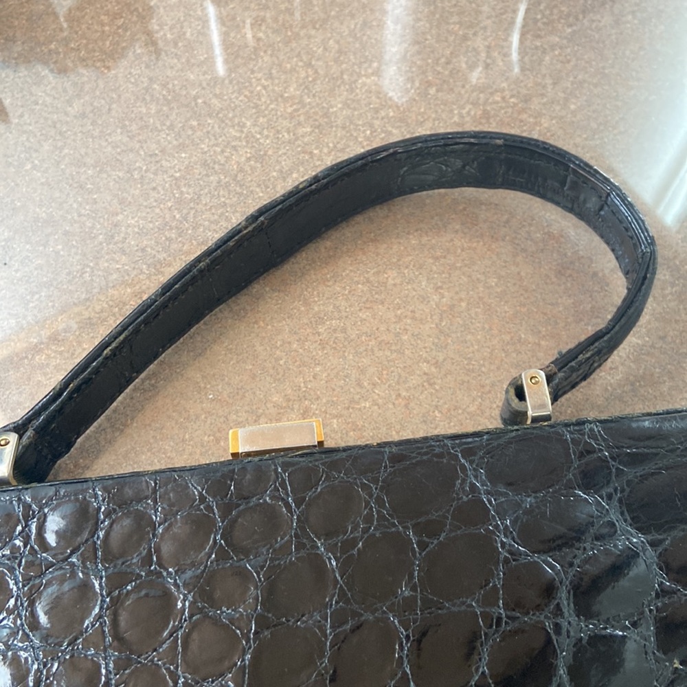 Pelletterie Genuine Crocodile Vintage Handbag & Cardholder - Picture 6 of 16